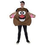 Dress Up America Mr. Potato Costume for Adults - Product Comes Complete with: Tunic and Hat Brown