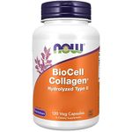 Now Foods, BioCell Collagen, Hydrolysed Collagen Type II, 120 Capsules, Gluten-Free, Soy-Free, GMO-Free