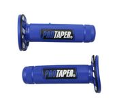 ERODIAN Protaper Handlebar Grips for Universal Bikes - Blue Color | Pack of 2 | Anti-Slip | Soft Grip | Water Proof