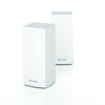 Linksys MX8000 Velop Mesh WiFi 6 System, Router Replacement Tri-Band Wireless Network for Whole Home Coverage, 5,400 Sq. ft Coverage, 80+ Devices, Speeds up to (AX4000) 4.2Gbps- 2 Pack