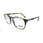 Persol Men's Po3007v Prescription Eyeglass Frames, Brown/Beige Tortoise/Demo, 52 mm