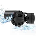 hygger Aquarium Wave Maker Pump,360° Rotating Aquarium Circulation Pump,5000LPH 6W Ultra-silence Fish Tank Powerhead,Wave Maker for Aquarium with Strong Magnet Suction Base for 60-397L Tanks