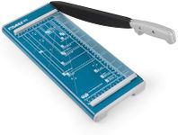 Dahle 502 Craft Creative A4 Self-Sharpening Stack Paper Guillotine Trimmer, Blue