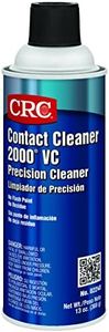 CRC 2240 Contact 2000 VC Precision Cleaner, 16 oz (Net Fill 13 oz) Aerosol Can, Clear