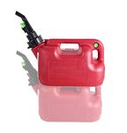 Fuelworx Made in The USA Red CARB Compliant, Stackable, & Easy Pour Gas Fuel Can (1.5 Gallon)