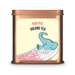 Tea Trunk Darjeeling Rose Oolong Tea | Whole Leaf Darjeeling Tea with Indian Rose(Gulab) Petals | Fresh & flavourful | Serve as Hot or Iced - 100 gms