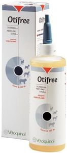 Otifree Vetoquinol Solution Auriculaire de Lavage et de Nettoyage de l'Oreille Externe 60ml