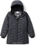 Columbia Youth Girls Heavenly II Long Jacket, Black, X-Small