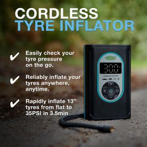 Ring TyreInflate Go 4 Cordless Tyre Inflator – Portable Air Pump