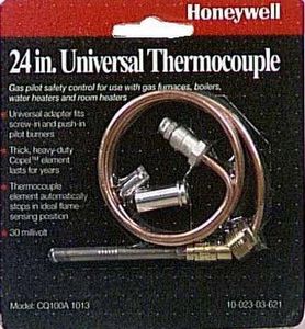 Honeywell 24 in. L 0.03 volt Millivolt Universal Thermocouple