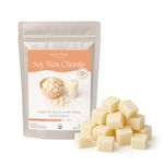 Floryn Decor® - 100% Pure Soy Wax for Candle Making | Natural Soy Wax | Vegetable Wax for Candle Making (Pack of 1 Kg)