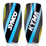 Synco Shin Guard for Football | Slipin Shin Guard for Extra Protection and Comfort | Football Shin Guards for Youth and Adults | Shin Guard for Football Training & Matches | Medium Size (Kyma)