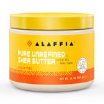 Alaffia Everyday Shea Butter Unscented 11 Ounce Jar (325ml)