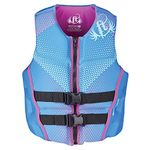 Full Throttle Women's Rapid Dry Flex-Back Life Jacket, Blue, X-Large