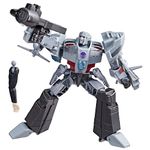 Transformers Toys EarthSpark Deluxe Class Megatron, 12.5-cm Action Figure, Robot Toys for Children Aged 6 and Up