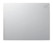 ASUS ROG Moonstone Ace L Glass Gaming Mouse Pad, Ultra-Smooth Surface, Noise-Reducing Design, 9H Tempered Glass, Impact & Scratch Resistant, Anti-Slip Silicone Base, 500 x 400 mm, Moonlight White