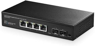 Binardat 4 Port 2.5G Switch with 2x