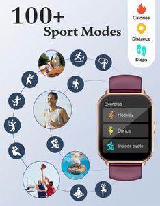 RUIMEN Smart Watch – HD Touchscreen Fitness Tracker