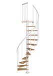 Dolle Calgary White Loft Spiral Staircase Kit 1200mm Diameter (in Stock)