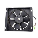 GOOFIT Square Radiator Cooling Fan Replacement For 250cc ATV Quad Go Kart Scooter