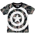 BONKIDS Boy's Regular Fit T-Shirt (BON9374_AOP Black