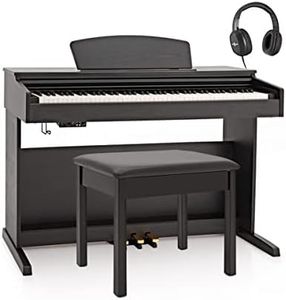 Pianoforte digitale 88 tasti pesati con supporto, 3 pedali e accessori