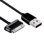 Tablet Charger Cable Tab 2 Sph P100 Gt P7510 For 10 Ce0168 Usb Data Cable Charger For Samsung Galaxy Usb Cables Tab 2 10.1 P5100 P7500 7.0 Plus T859