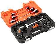 Pistol Grip Ratcheting Screwdriver Set, 25 Piece
