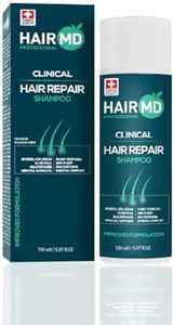HairMD Transplant Clinical Repair Shampoo - 250ml Biotin Shampoo for Hair Growth - Advanced Regrowth Formula - Protects Post-Transplant Scalp - Reduces Itching and Redness - Prevents Hair Loss