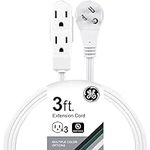 GE 3-Outlet Flat Extension Cord 3 F