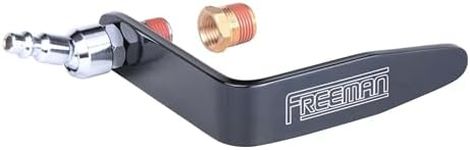 Freeman PLTHSWVB 1-3/4" Aluminum Pneumatic Tool Rafter Hook with 1/4" Industrial Swivel Fitting and Brass Bushing