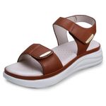 DOCTOR EXTRA SOFT Women's Ultra Lightweight Slippers/Sandals with Memory Foam Cushion|Stylish & Comfortable|Casual & Non-Slip|Diabetic & Orthopedic Flip Flops with Adjustable Strap Ladies/Girls D-610