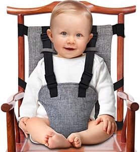 Baby Chair Safety Seats with Straps High Chair Harness Seat Toddler Travel high Chair seat Travel Booster Seat highchair Harness Portable Seat Strap for Travel/Home/Restaurants/Shopping