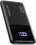 INIU Power Bank, 10000mAh Slimmest Fast Charging Portable Charger, 22.5W Battery Pack PD3.0 QC4.0, Powerbank USB C Input & Output Mobile Phone Charger for iPhone 15 14 13 12 Pro Max iPad Samsung etc