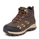 Deer Stags Boy's Drew Hiker Boot, Brown, 4 Big Kid