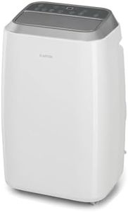 Klarstein Aire Acondicionado Portatil, Pinguino 4 en 1 para Casa, Climatizador Silencioso, Ventilador y Deshumidificador, Aparato de Aire Acondicionado Modo Noche, Bajo Consumo 12,000 BTU AC