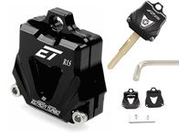 ELTRON TURBO Cnc Aluminum Key Ring Case Cover For Yamaha R15 V3 V2 V1 (Black) Ke78889