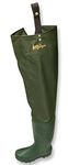 Michigan Waterproof Nylon Hip Waders for Fly/Coarse Fishing Size 9