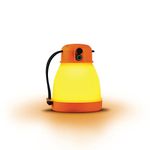 Philips Glamp Yellow 5W Rechargeable Emergency Light | Long Lasting Light with 3600 mAh Battery and 6 Hours Backup | 3 Front Light Modes and 2 Light Colors in 1 Campaign Mode (Warm White + Yellow)