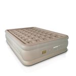 AirOutelle Translucent Frosted Full Air Mattress with Rechargeable Lithium Battery Pump 18" Height
