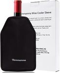 Wine Cooler Sleeve, Wine Bottle Gel Cooler Sleeve Freezer Chiller, Long Lasting Keep Wine Cool and Chill Sleeve for Prosecco Champagne Beer Wine Bottles