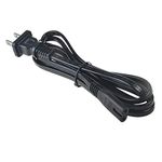 SapplySource 6ft/1.8m UL Listed AC Power Cord for Panasonic Camcorder AC Adapter Battery Charger VW-AD20 VW-AD20-K VWAD20K HDC-SD5 HDC-SD1 SDR-H60 SDR-H40 SDR-H41 SDR-H200 SDR-H18 VDR-D310 VDR-D50