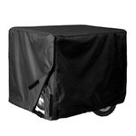 Porch Shield Waterproof Universal Generator Cover 26 x 20 x 20 inch - for Most Generators 3000-5000 Watt, Black