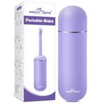 Easy@Home Portable Peri Bidet: 380ml Handheld Unique Lock Leakproof Bottle - Intimate Care Douche for Postpartum & Perineal Care - Personal Recovery & Cleansing | EPB-01 Purple