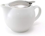 Zero Japan Universal Teapot, Capacity 450 ml, White