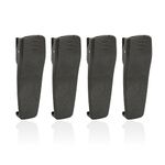 4Pcs Belt Clip for Motorola Radio GP3188 GP3688 CP040 CP150 CP200D DEP450 PR400 Radio Belt Clip Holder Replacement Portable Two Way Radio Clip Replacement Easy to Install