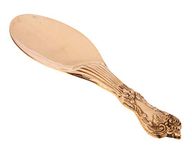 Shiv Shakti Arts® 100% Pure Brass Designer Serving Spoon for Diwali Gift (Big, Length -9.3 Inch) = 1 Piece