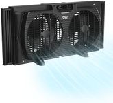 Comfort Zone Window Fan for Bedroom