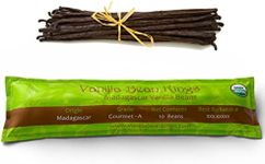 10 Organic Madagascar Vanilla Beans