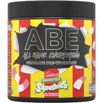 Applied Nutrition ABE Pre Workout - All Black Everything Pre Workout Powder, Energy & Physical Performance with Citrulline, Creatine, Beta Alanine (375g - 30 Servings) (Swizzels Squashies)